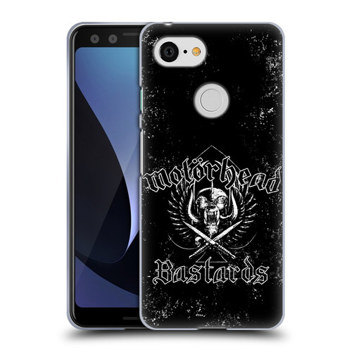 Motorhead Album Covers Bastards Soft Gel Case for Google Pixel 3