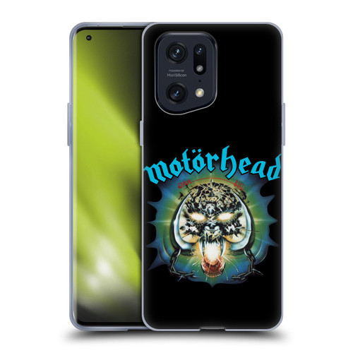 Motorhead Album Covers Overkill Soft Gel Case for OPPO Find X5 Pro