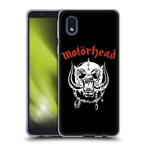 Motorhead Album Covers 1977 Soft Gel Case for Samsung Galaxy A01 Core (2020)