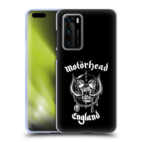 Motorhead Graphics England Soft Gel Case for Huawei P40 5G