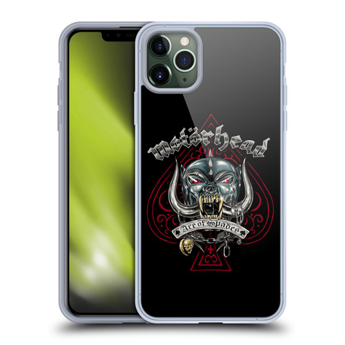 Motorhead Graphics Ace Of Spades Dog Soft Gel Case for Apple iPhone 11 Pro Max & MagSafe