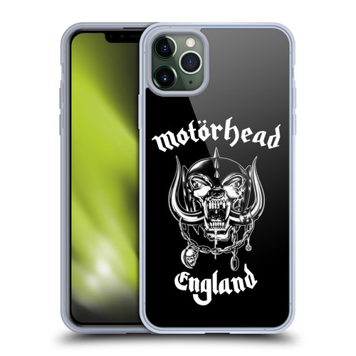 Motorhead Graphics England Soft Gel Case for Apple iPhone 11 Pro Max & MagSafe