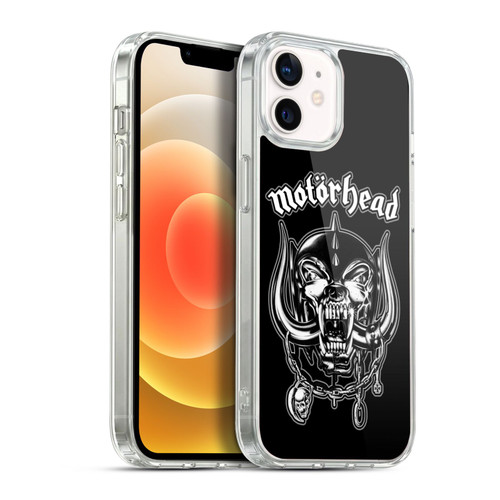 Motorhead Graphics Silver War Pig Soft Gel Case for Apple iPhone 12 / iPhone 12 Pro & MagSafe