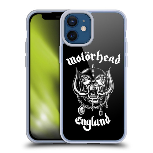 Motorhead Graphics England Soft Gel Case for Apple iPhone 12 Mini