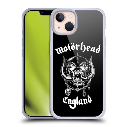 Motorhead Graphics England Soft Gel Case for Apple iPhone 13
