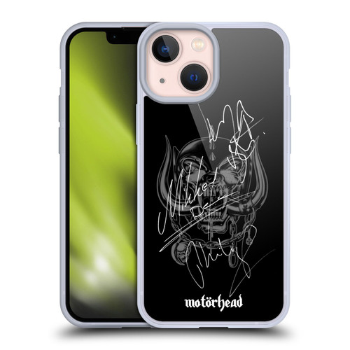 Motorhead Graphics Signatures Soft Gel Case for Apple iPhone 13 Mini