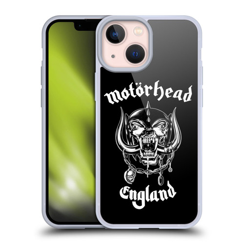 Motorhead Graphics England Soft Gel Case for Apple iPhone 13 Mini