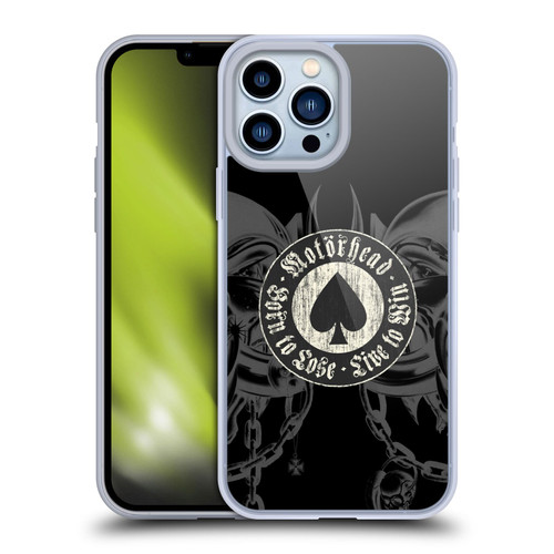Motorhead Graphics Born To Lose Love To Win Soft Gel Case for Apple iPhone 13 Pro Max & MagSafe