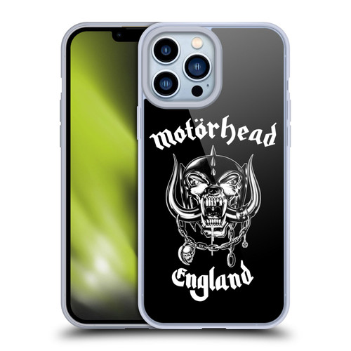 Motorhead Graphics England Soft Gel Case for Apple iPhone 13 Pro Max & MagSafe