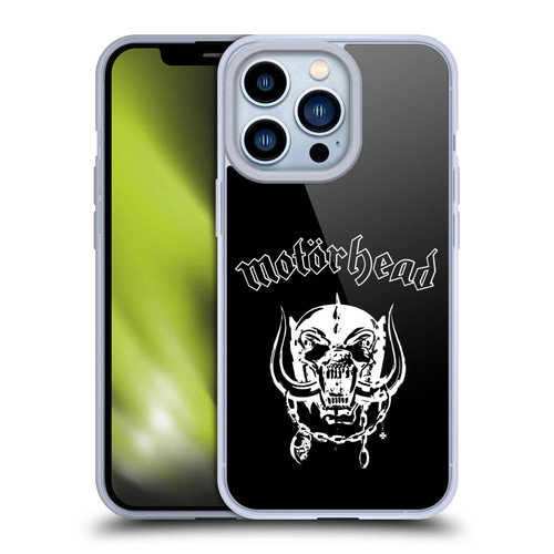 Motorhead Graphics Classic Logo Soft Gel Case for Apple iPhone 13 Pro