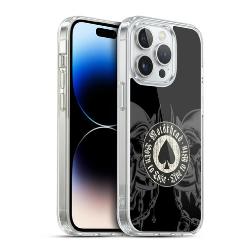 Motorhead Graphics Born To Lose Love To Win Soft Gel Case for Apple iPhone 13 Pro & MagSafe