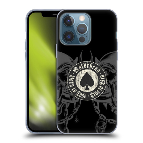 Motorhead Graphics Born To Lose Love To Win Soft Gel Case for Apple iPhone 13 Pro