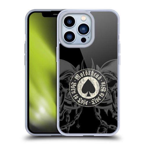 Motorhead Graphics Born To Lose Love To Win Soft Gel Case for Apple iPhone 13 Pro