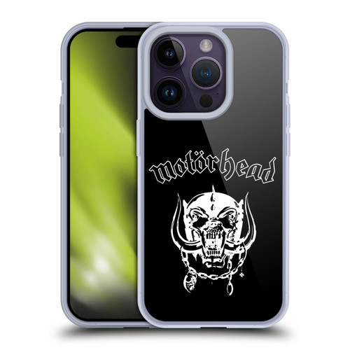 Motorhead Graphics Classic Logo Soft Gel Case for Apple iPhone 14 Pro & MagSafe