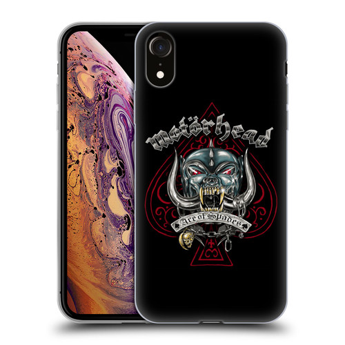 Motorhead Graphics Ace Of Spades Dog Soft Gel Case for Apple iPhone XR
