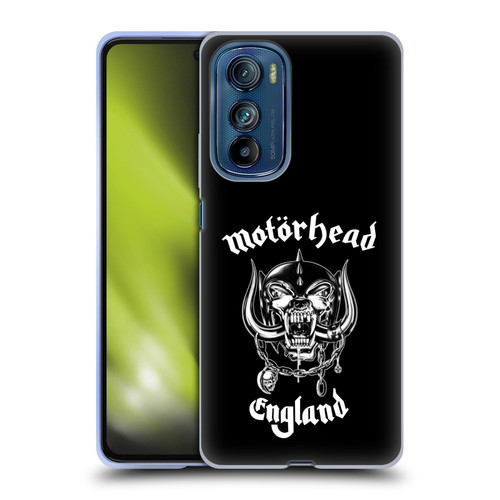 Motorhead Graphics England Soft Gel Case for Motorola Edge 30