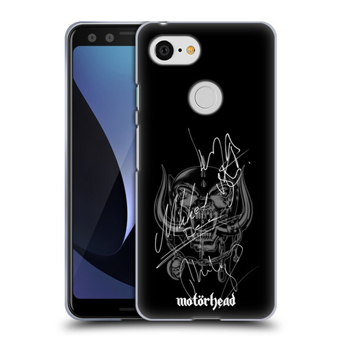 Motorhead Graphics Signatures Soft Gel Case for Google Pixel 3