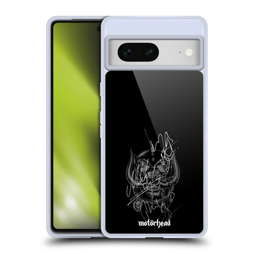 Motorhead Graphics Signatures Soft Gel Case for Google Pixel 7