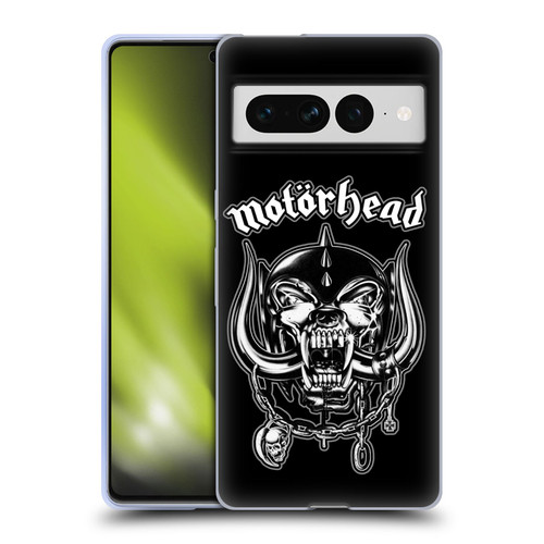 Motorhead Graphics Silver War Pig Soft Gel Case for Google Pixel 7 Pro