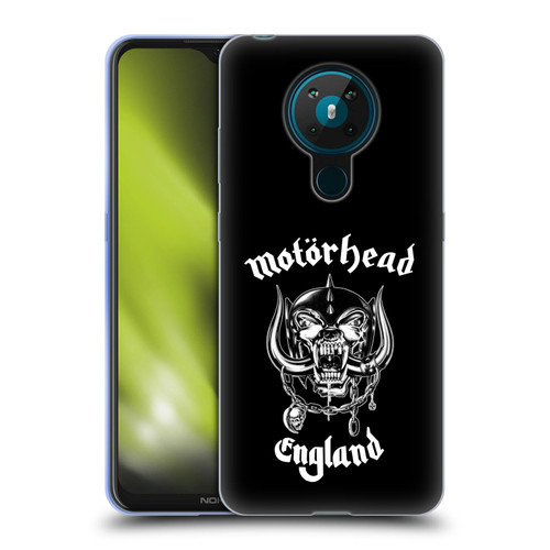 Motorhead Graphics England Soft Gel Case for Nokia 5.3