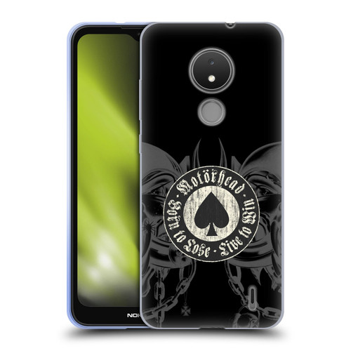 Motorhead Graphics Born To Lose Love To Win Soft Gel Case for Nokia C21