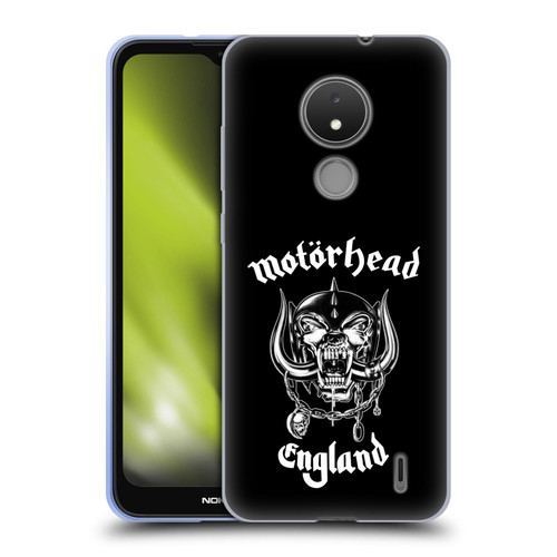 Motorhead Graphics England Soft Gel Case for Nokia C21