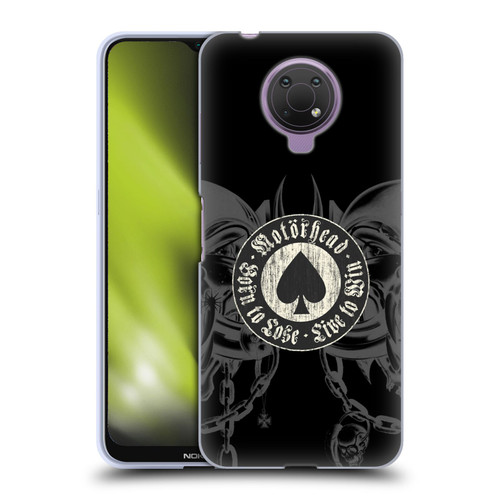 Motorhead Graphics Born To Lose Love To Win Soft Gel Case for Nokia G10