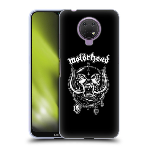 Motorhead Graphics Silver War Pig Soft Gel Case for Nokia G10