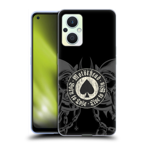 Motorhead Graphics Born To Lose Love To Win Soft Gel Case for OPPO Reno8 Lite