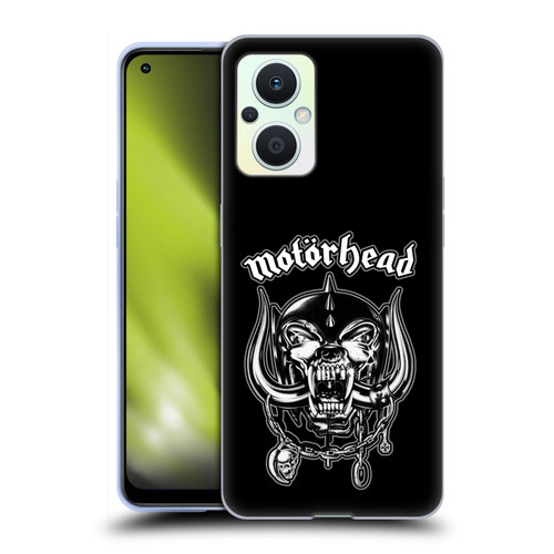 Motorhead Graphics Silver War Pig Soft Gel Case for OPPO Reno8 Lite