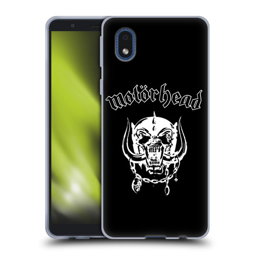 Motorhead Graphics Classic Logo Soft Gel Case for Samsung Galaxy A01 Core (2020)