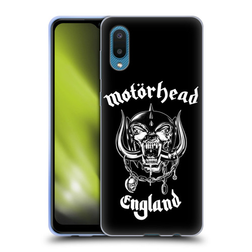 Motorhead Graphics England Soft Gel Case for Samsung Galaxy A02/M02 (2021)