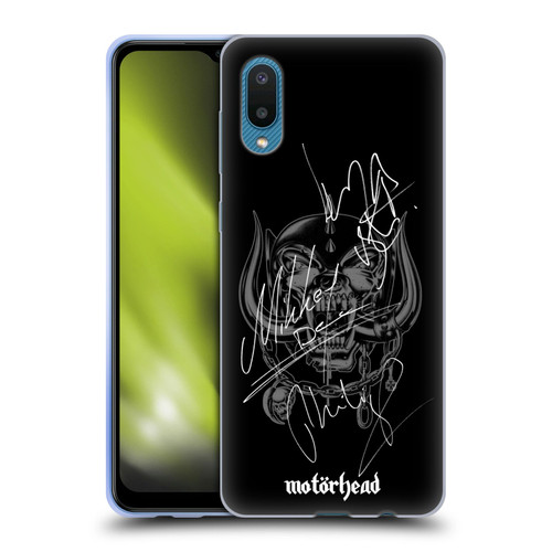 Motorhead Graphics Signatures Soft Gel Case for Samsung Galaxy A02/M02 (2021)