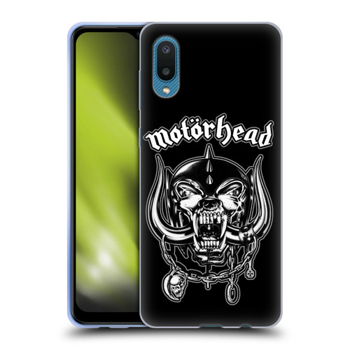 Motorhead Graphics Silver War Pig Soft Gel Case for Samsung Galaxy A02/M02 (2021)