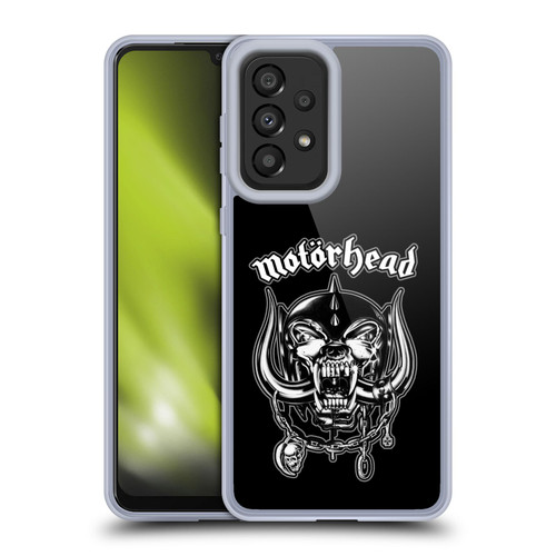 Motorhead Graphics Silver War Pig Soft Gel Case for Samsung Galaxy A33 5G (2022)