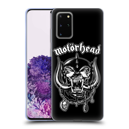 Motorhead Graphics Silver War Pig Soft Gel Case for Samsung Galaxy S20+ / S20+ 5G