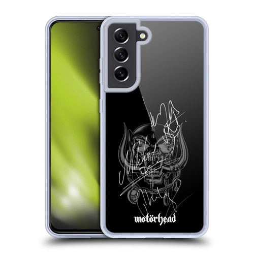 Motorhead Graphics Signatures Soft Gel Case for Samsung Galaxy S21 FE 5G & MagSafe