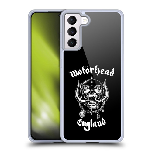 Motorhead Graphics England Soft Gel Case for Samsung Galaxy S21+ 5G & MagSafe