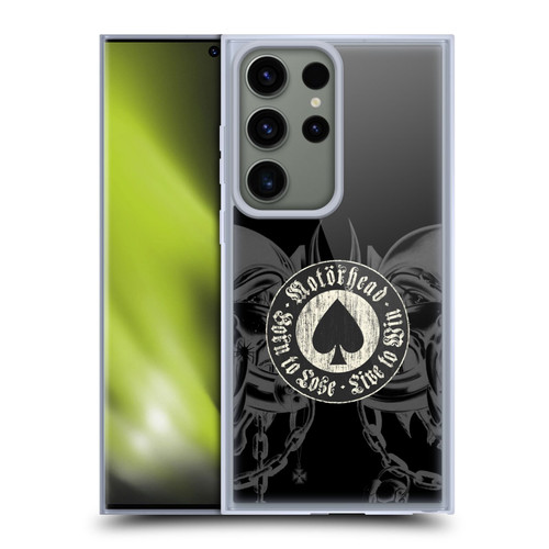 Motorhead Graphics Born To Lose Love To Win Soft Gel Case for Samsung Galaxy S23 Ultra 5G