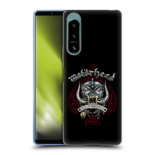 Motorhead Graphics Ace Of Spades Dog Soft Gel Case for Sony Xperia 5 IV