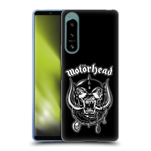 Motorhead Graphics Silver War Pig Soft Gel Case for Sony Xperia 5 IV