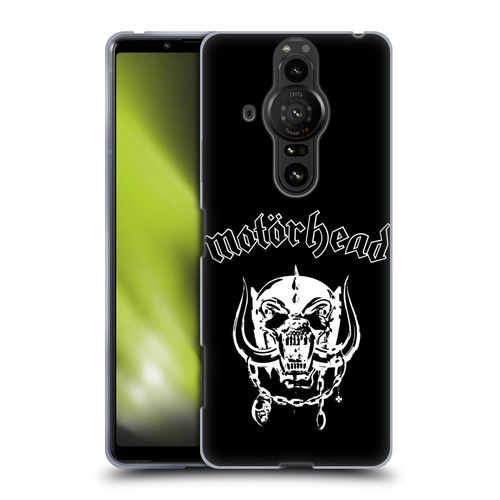 Motorhead Graphics Classic Logo Soft Gel Case for Sony Xperia Pro-I