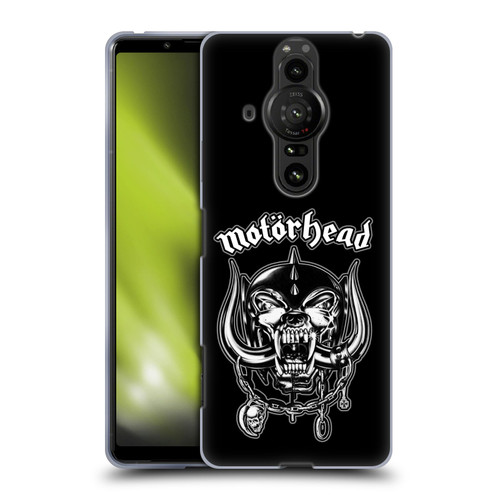 Motorhead Graphics Silver War Pig Soft Gel Case for Sony Xperia Pro-I