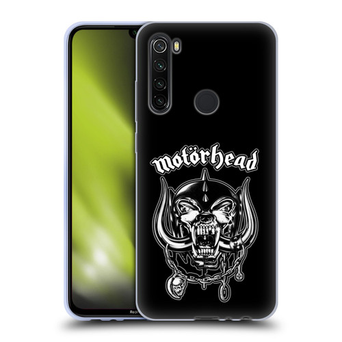Motorhead Graphics Silver War Pig Soft Gel Case for Xiaomi Redmi Note 8T