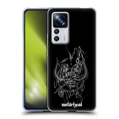 Motorhead Graphics Signatures Soft Gel Case for Xiaomi 12T Pro