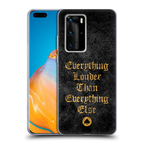 Motorhead Key Art Everything Louder Soft Gel Case for Huawei P40 Pro / P40 Pro Plus 5G