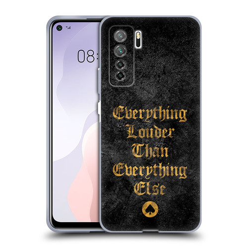 Motorhead Key Art Everything Louder Soft Gel Case for Huawei Nova 7 SE/P40 Lite 5G