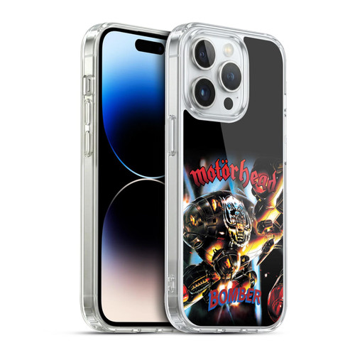 Motorhead Key Art Bomber Album Soft Gel Case for Apple iPhone 13 Pro & MagSafe
