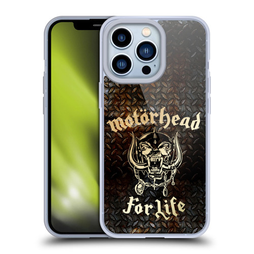 Motorhead Key Art For Life Soft Gel Case for Apple iPhone 13 Pro