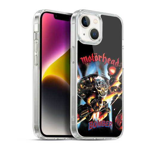 Motorhead Key Art Bomber Album Soft Gel Case for Apple iPhone 14
